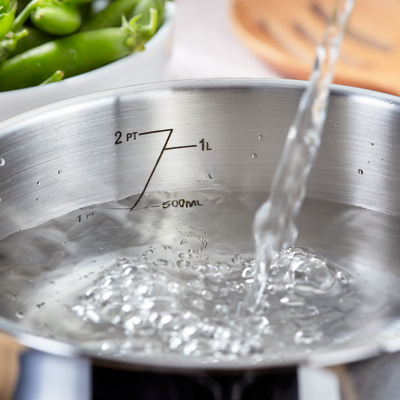 Judge Vista Stainless Steel Saucepans with Glass Lids & Reviews